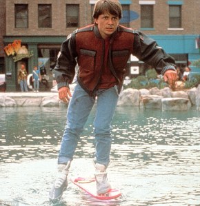 Marty McFly hoverboard